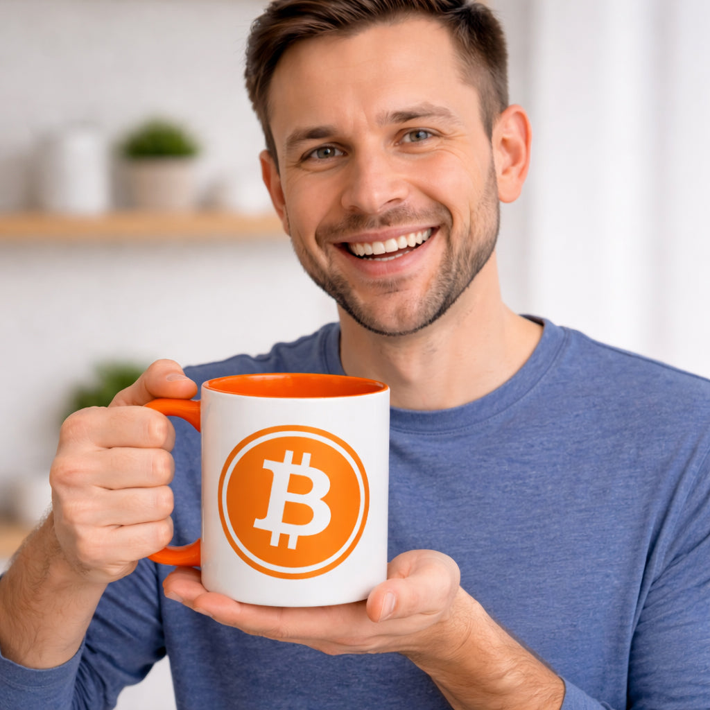 bitcoin-tasse-weiss-lifestyle-mann-haelt-tasse

